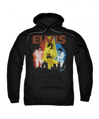 Elvis Presley Hoodie | VEGAS REMEMBERED Pull-Over Sweatshirt $13.44 Sweatshirts