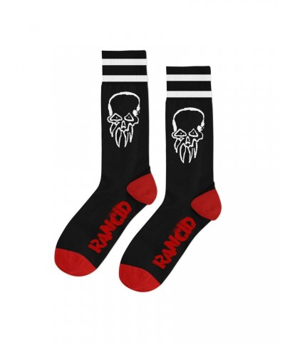 Rancid Life Won't Wait Socks (Black/White/Red) $5.73 Footware