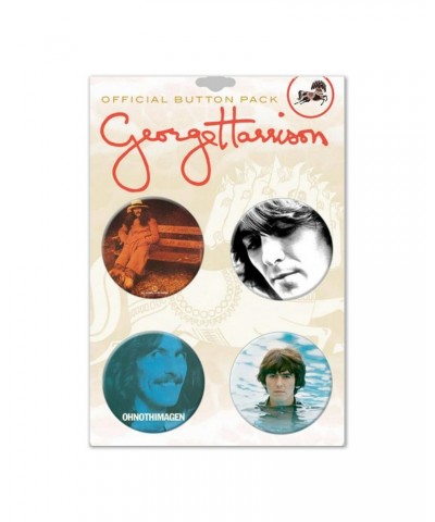 George Harrison Portrait Pin Set $6.75 Accessories