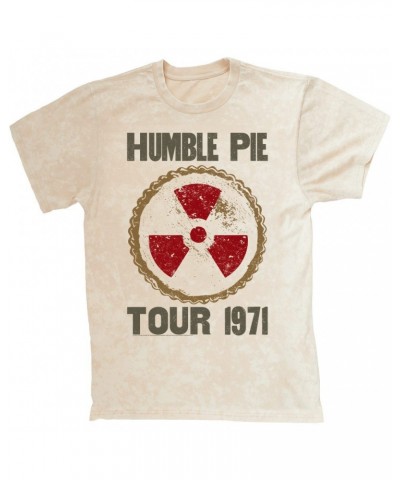 Humble Pie T-shirt | Tour 1971 Distressed Mineral Wash Shirt $10.78 Shirts