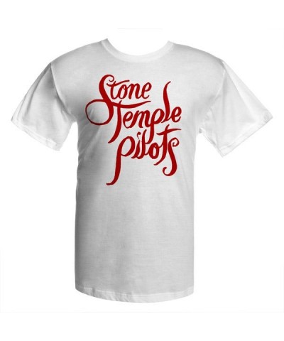 Stone Temple Pilots New - Stone Temple Pilots Script Logo Tee $13.70 Shirts