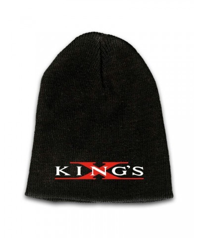 King's X Emblem Embroidered Logo Beanie - Red X $11.10 Hats