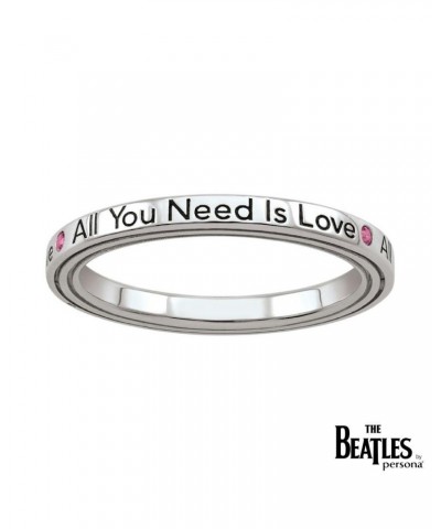 The Beatles 925 Sterling Silver All You Need Is Love Ring $13.50 Accessories