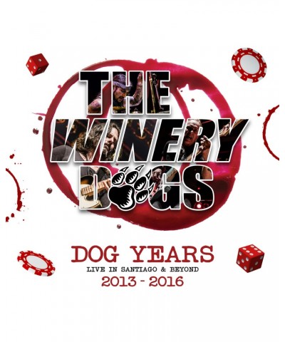 The Winery Dogs DOG YEARS - LIVE IN SANTIAGO & BEYOND Blu-ray $11.25 Videos