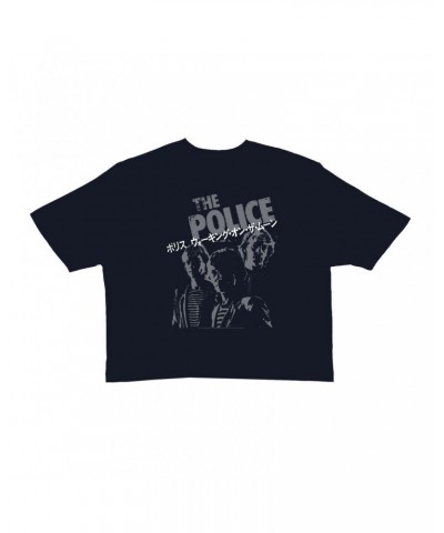 The Police Ladies' Crop Tee | Japanese Promotion Crop T-shirt $12.67 Shirts