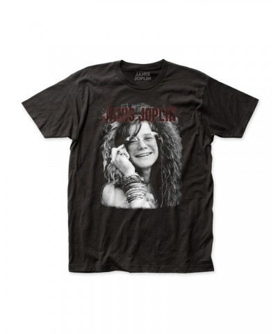 Janis Joplin Smiling with Glasses T-Shirt $10.80 Shirts
