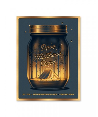 Dave Matthews Band Live Trax Vol. 46 Foil Poster $22.50 Decor