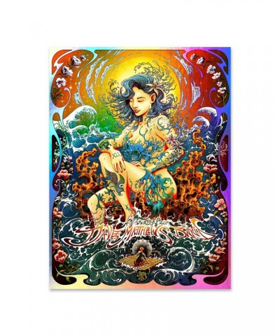 Dave Matthews Band “Crash Into Me” Song Poster – Rainbow Foil (Limited Edition) $31.50 Decor