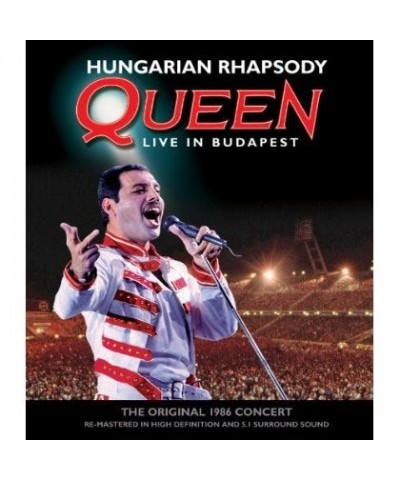 Queen HUNGARIAN RHAPSODY: QUEEN LIVE IN BUDAPEST Blu-ray $7.02 Videos