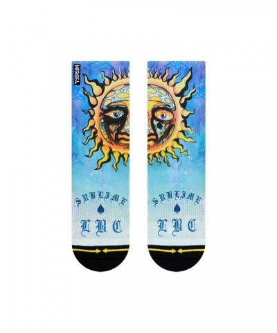 Sublime Youth Sublime Sun Socks - Blue $6.30 Footware